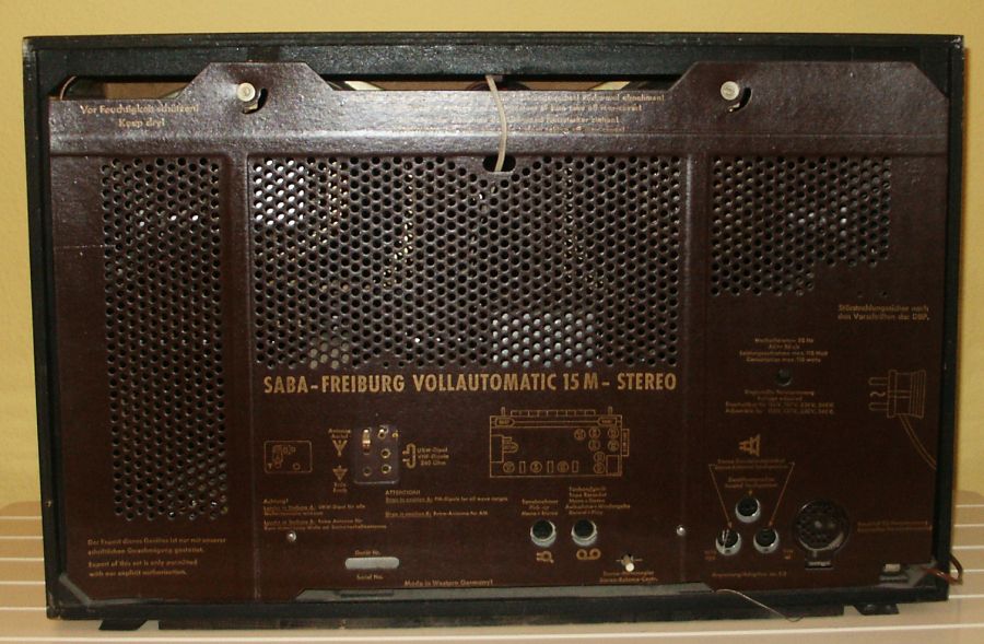 Freiburg Vollautomatic 15 M Stereo