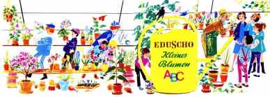 Eduscho kleines Blumen ABC